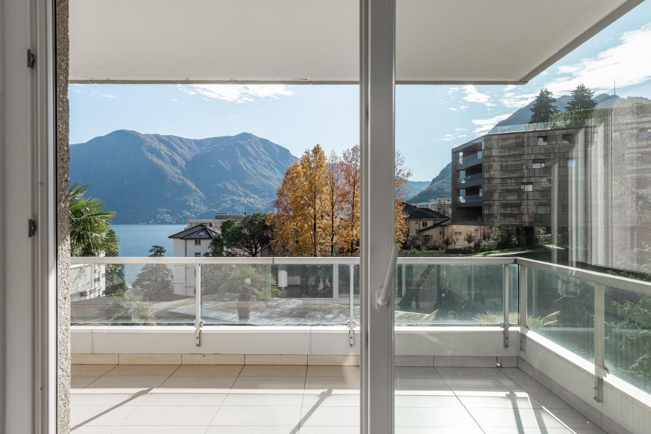 Maraini 15 By Quokka 360 - Bright Flat With Lake View Lugano Eksteriør bilde